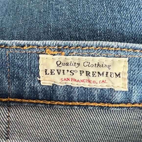 Levi’s Hi-Ball Roll Logo Stripe Denim Jeans Streetwear Men's Retro Graphic Style - Picture 6 of 11